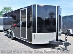 2023 H&H 8.5x20TA Enclosed 7' Int 10k Car Hauler - Black