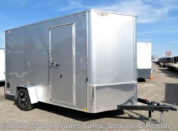 2023 H&H 7x12 Enclosed 6'6" Int Cargo - Silver