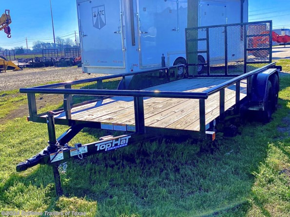 2024 Top Hat Medium Pipe Utility 16X83 Utility Trailer available in Baytown, TX