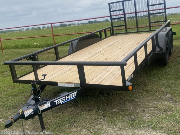 2024 Top Hat 16X83 Medium Pipe Utility Trailer available in Baytown, TX