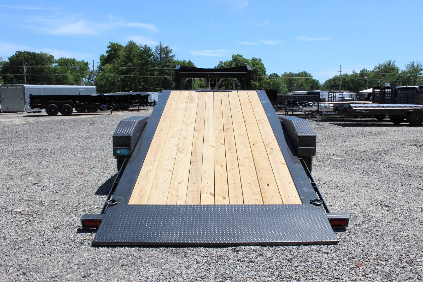 2021 Diamond C HDT21024X82GN 7x24 Tilt Deck Trailer For DCT46937