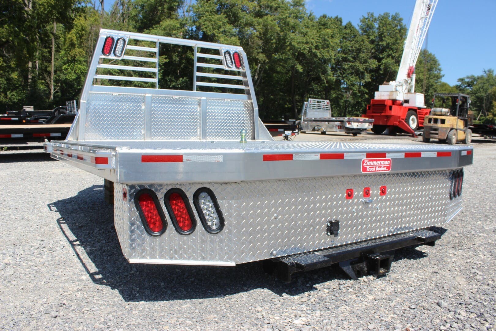 8x8 Flat Bed Body for sale New Zimmerman 6000XLWB97102 TrailersUSA