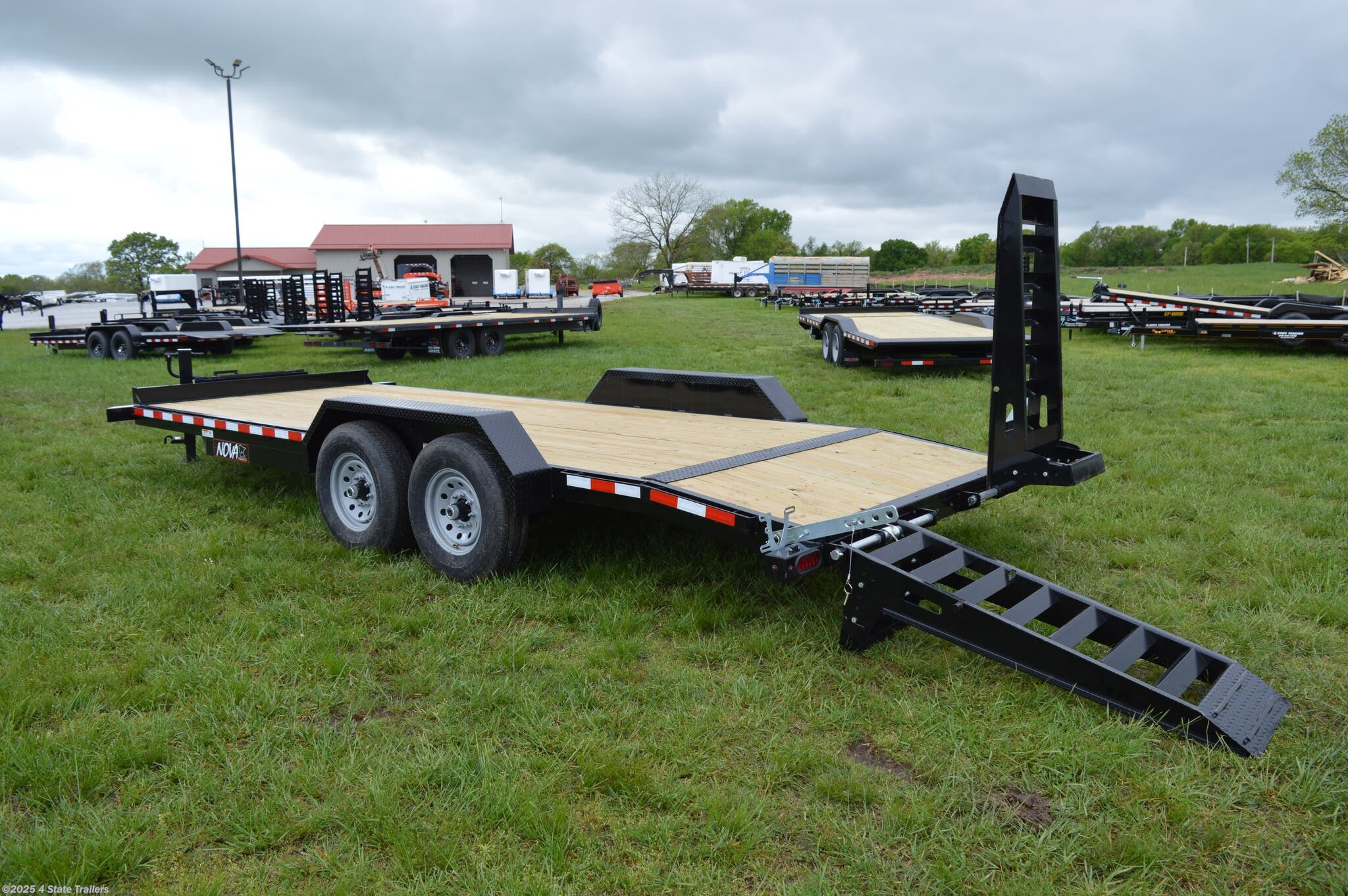 6x20 Flatbed/Flat Deck (Heavy Duty) Trailer for sale | New Nova 82