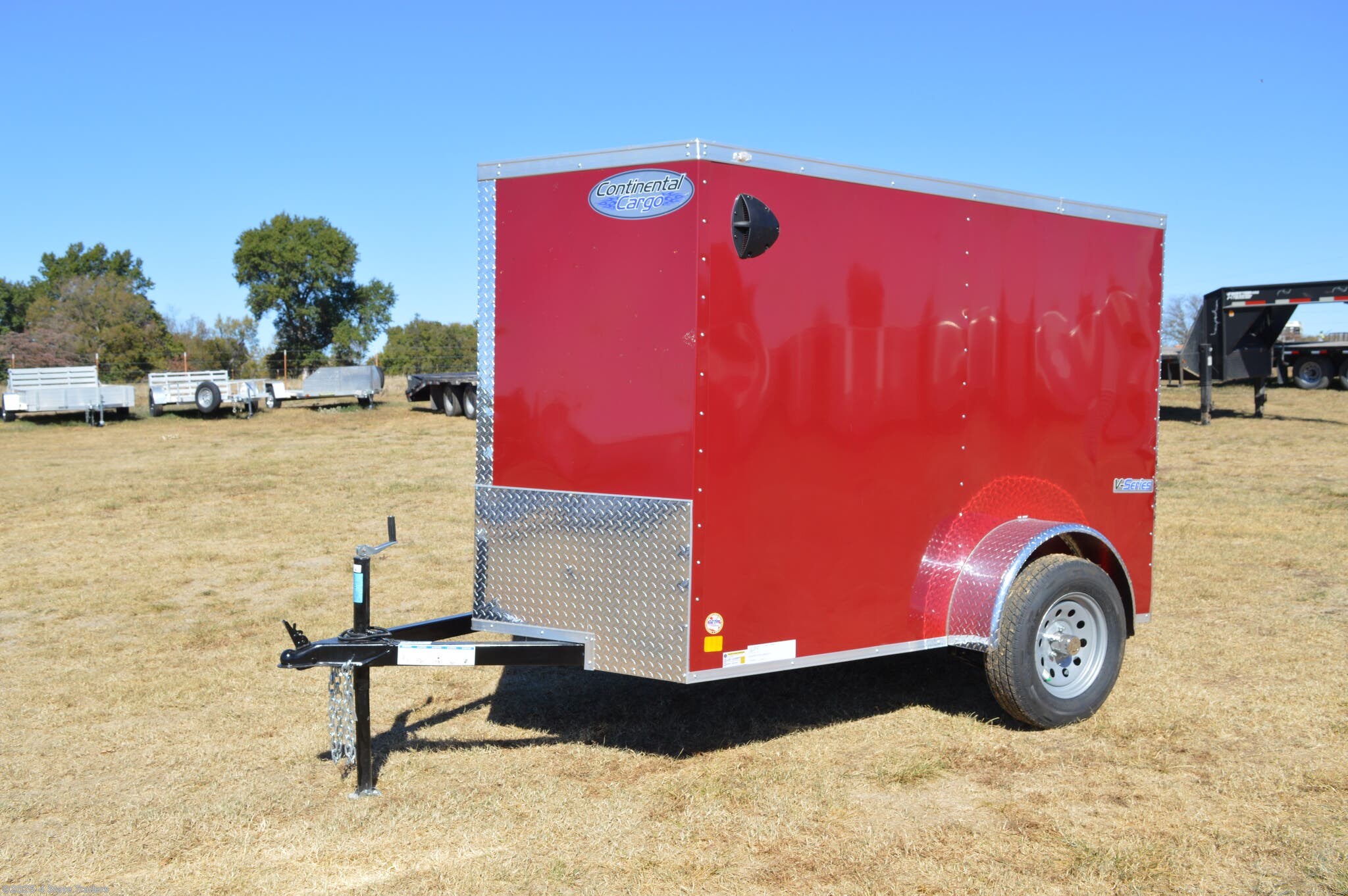 5x8 Cargo Trailer for sale New Continental Cargo VSeries 5x8x5'6