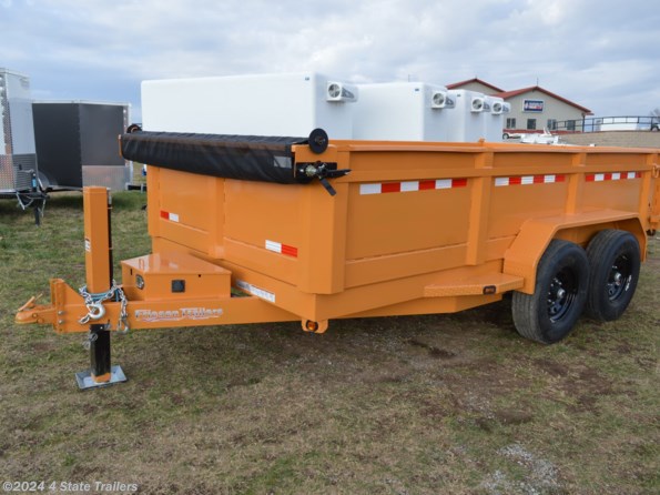 2022 Friesen 83"X14' Dump Trailer Hydraulic Jack available in Fairland, OK