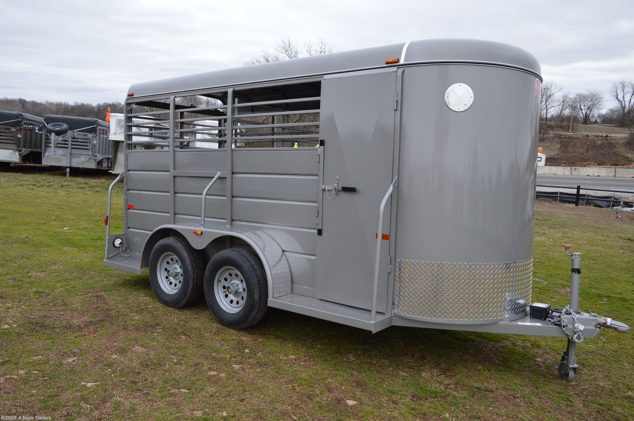 5x14 Cattle/Livestock Trailer for sale New WW Trailer 5x14x6'6