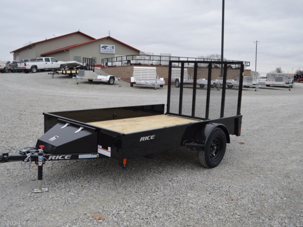 2024 Rice Trailers Single Stealth 76X10 UTILITY TRAILER available in Fairland, OK