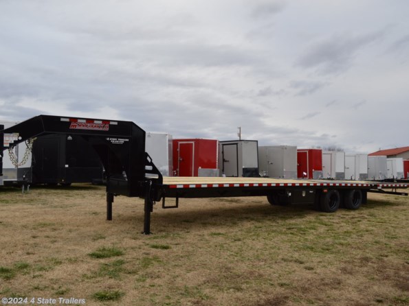 2024 Midsota FB 8'6x36' HYDRAULIC DOVETAIL FLATBED TRAILER available in Fairland, OK
