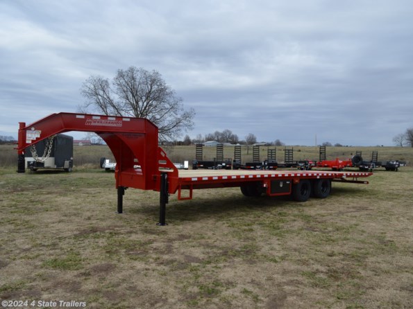 2024 Midsota FB 8'6"X32' HYDRAULIC DOVETAIL FLATBED TRAILER available in Fairland, OK