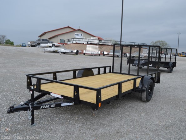 2024 Rice Trailers Single Utility 82X14 UTILITY TRAILER available in Fairland, OK