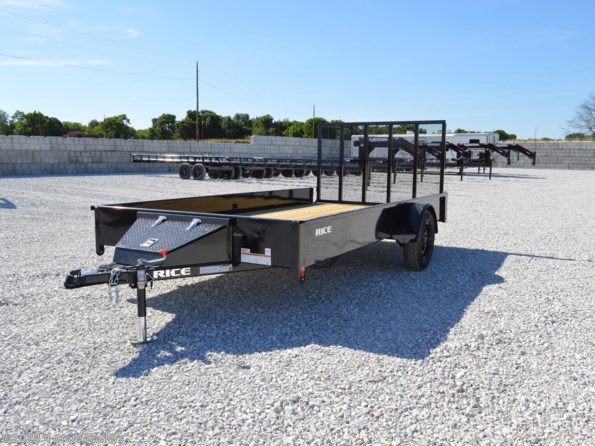2024 Rice Trailers Single Stealth 82X14 UTILITY TRAILER available in Fairland, OK