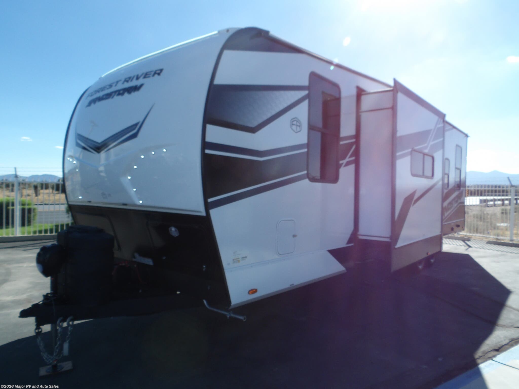 New 2027 Forest River Sandstorm 2900, 1 SLIDE, 2 A/C'S, 600 WATT SOLAR, INVERTER, available in Hesperia, California