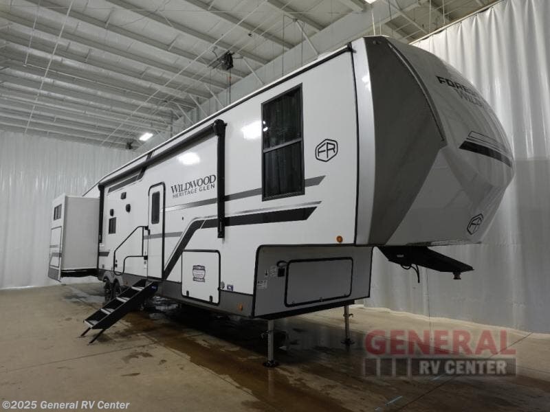 New 2025 Forest River Wildwood Heritage Glen 356QB available in North Canton, Ohio