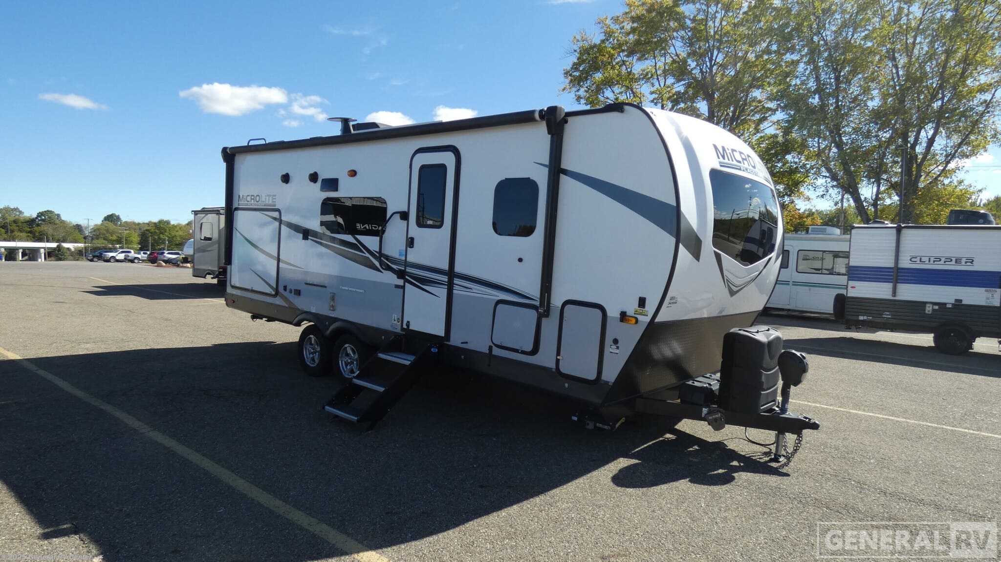 Used 2021 Forest River Flagstaff Micro Lite 25BDS available in North Canton, Ohio