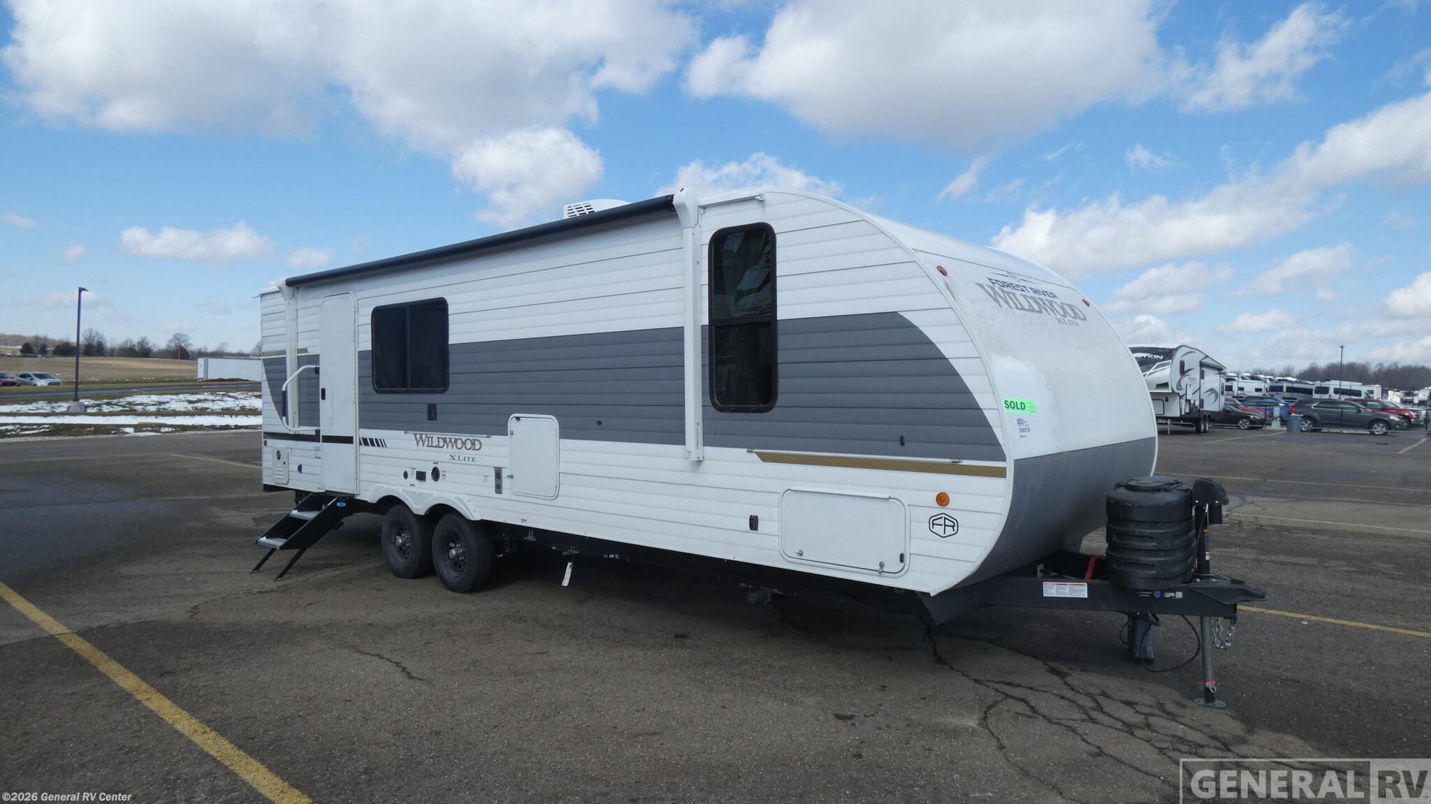 New 2026 Forest River Wildwood 25ICE available in North Canton, Ohio