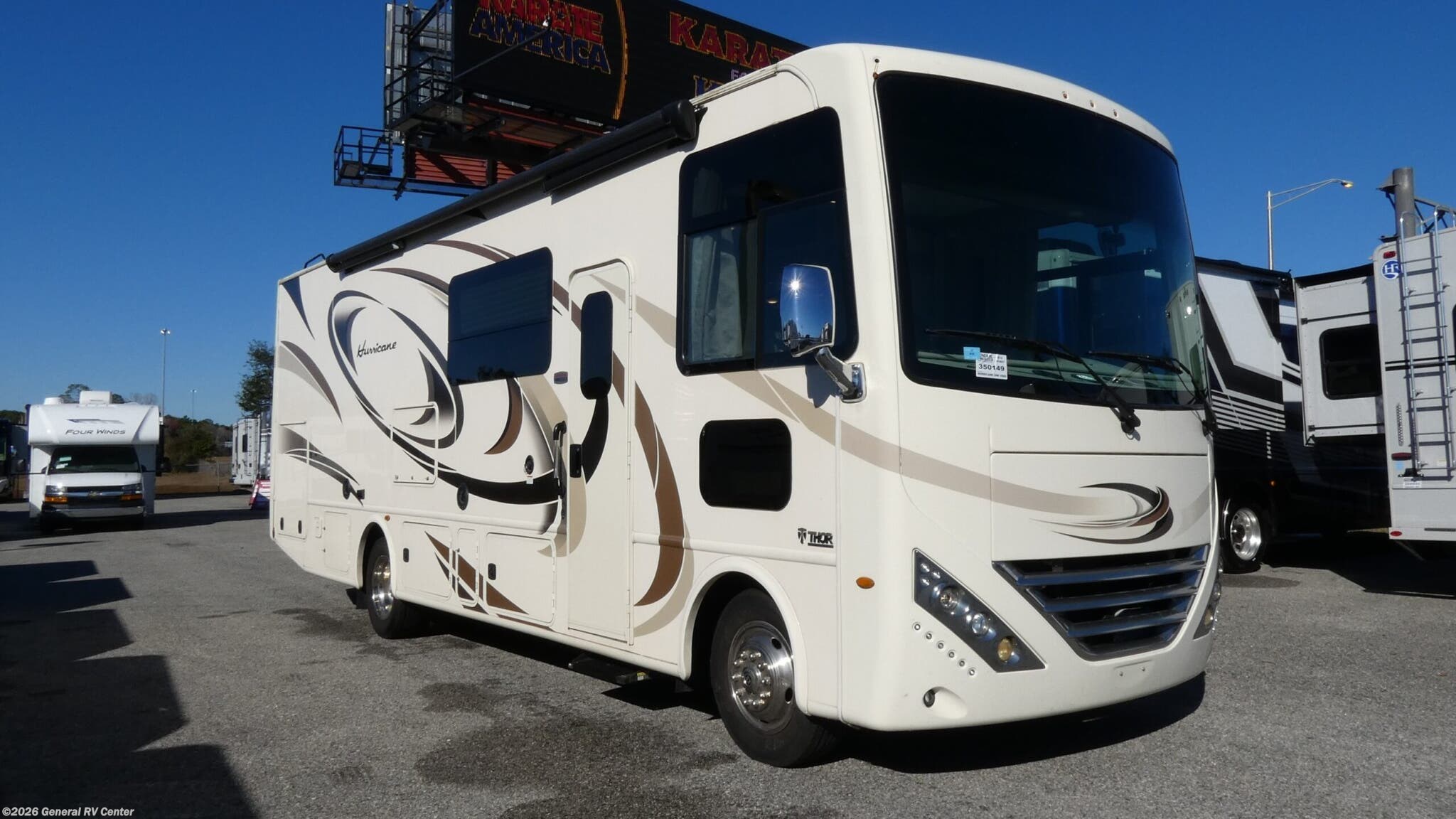 Used 2018 Thor Motor Coach Hurricane 29M available in Orange Park, Florida