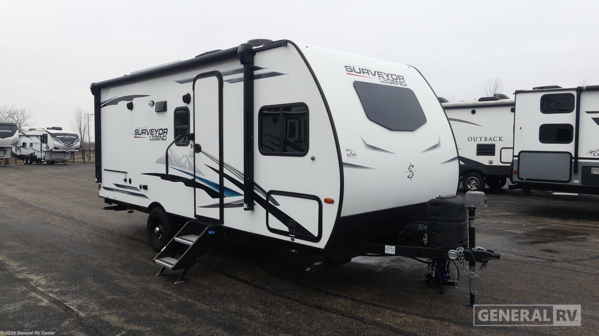 Used 2021 Forest River Surveyor Legend 19BHLE available in Huntley, Illinois