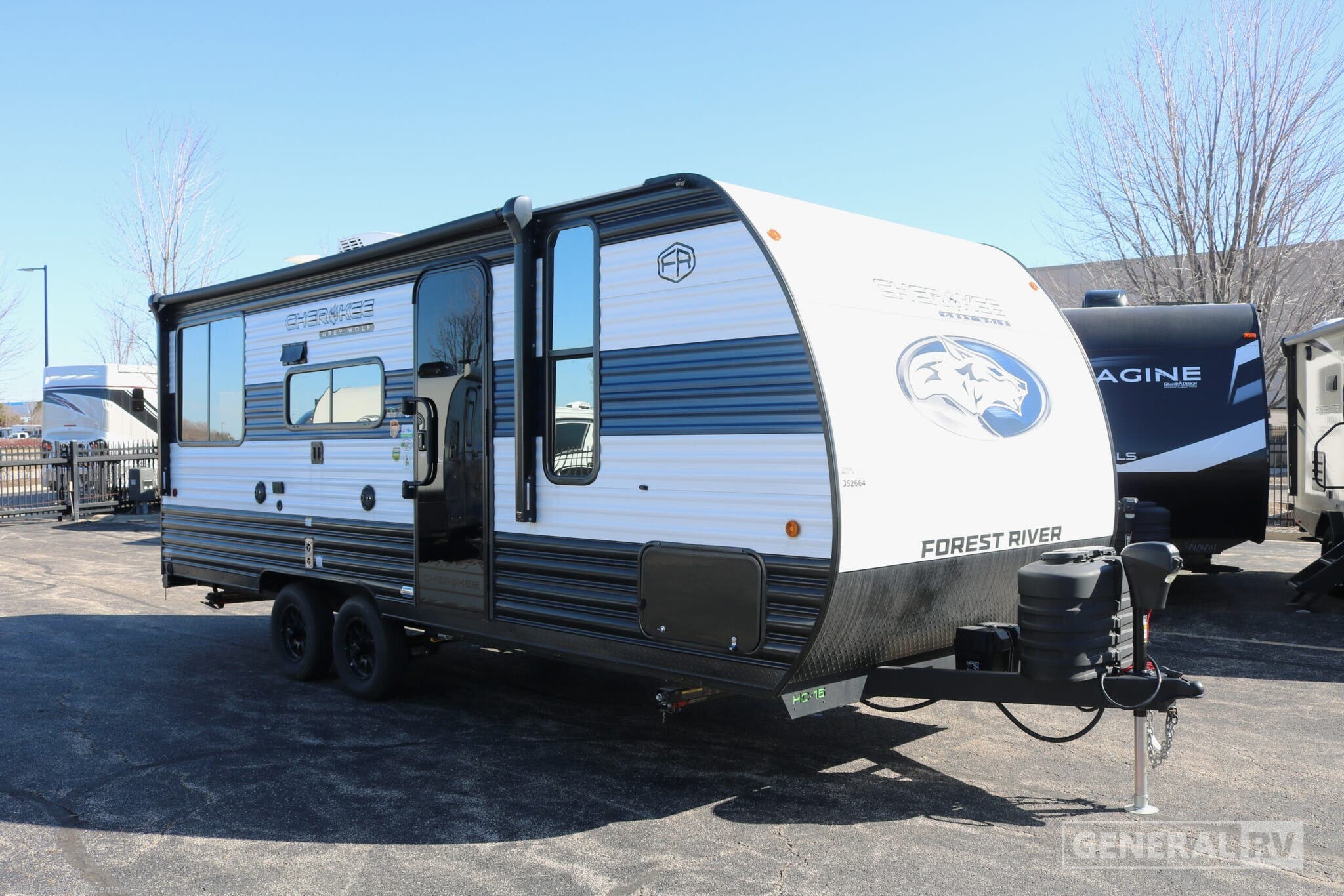 Used 2025  Forest River  GREY WOLF 20RDSE by Forest River from General RV Center in Huntley, IL