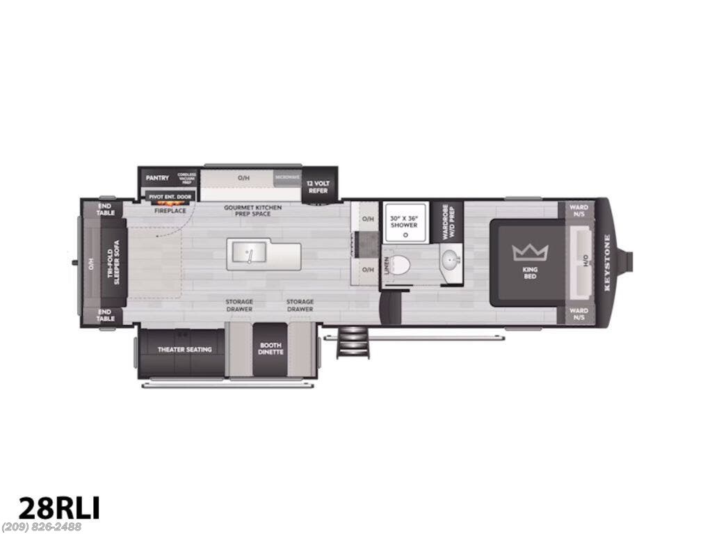 New 2026  Keystone Cougar Half-Ton 28RLI by Keystone from Toscano RV in Los Banos, CA