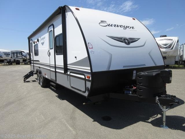 Travel Trailer 2019 Forest River Surveyor 264rkle Rear Kitchen