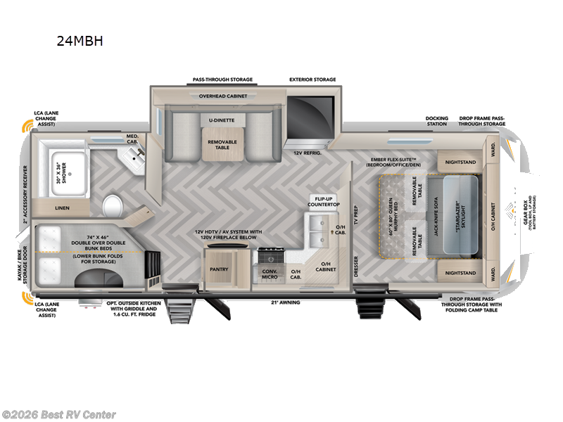 New 2025 Ember RV Touring Edition 24MBH available in Turlock, California