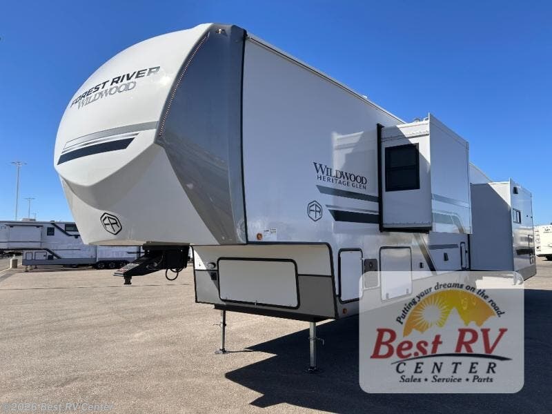 New 2026 Forest River Wildwood Heritage Glen 380wdr available in Turlock, California