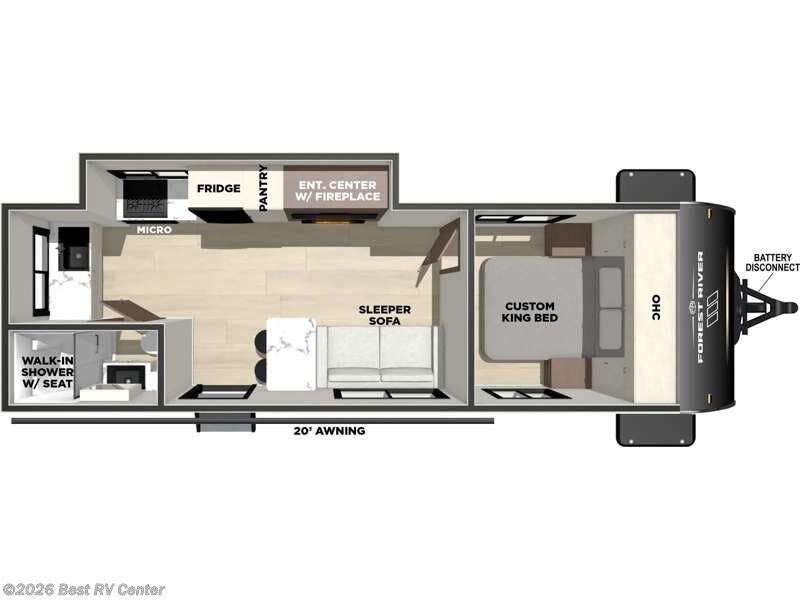 New 2026 Forest River Vibe 2500CK available in Turlock, California