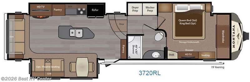 Used 2016 Keystone Montana 3720 RL available in Turlock, California