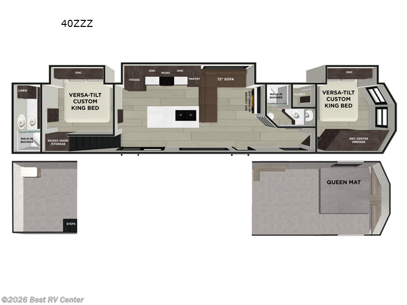 New 2026 Forest River Wildwood Lodge 40ZZZ available in Turlock, California