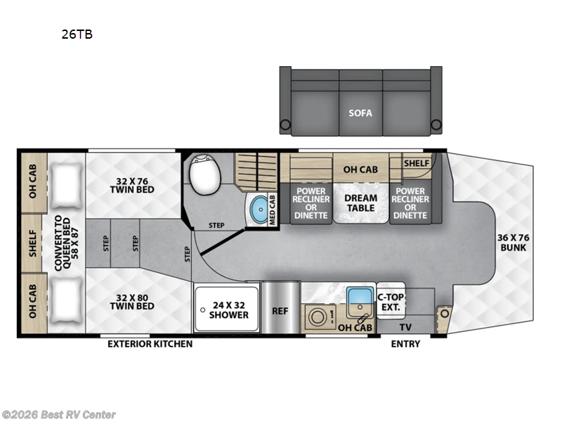 New 2027 Coachmen Cross Trail EV 26TB AWD (ALL WHEEL DRIVE) available in Turlock, California