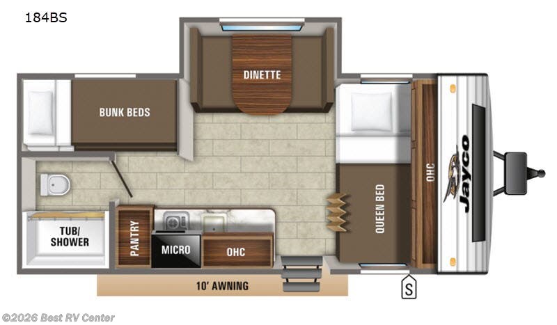 Used 2019 Jayco Jay Flight SLX 7 184BS BAJA EDITION available in Turlock, California