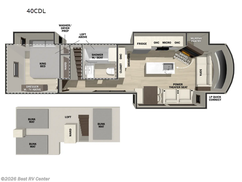 New 2026 Forest River Cedar Creek Cottage 40CDL available in Turlock, California