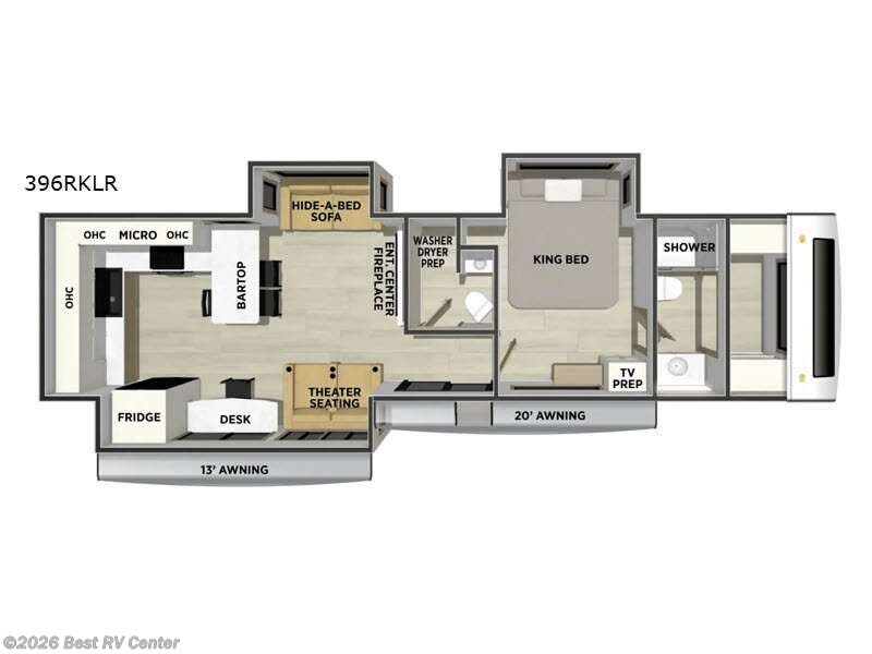 New 2027 Forest River Sierra Destination Trailers 396RKLR available in Turlock, California