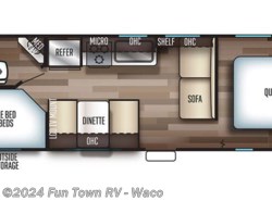 Used 2019 Forest River Cherokee Grey Wolf 26DJSE available in Hewitt, Texas