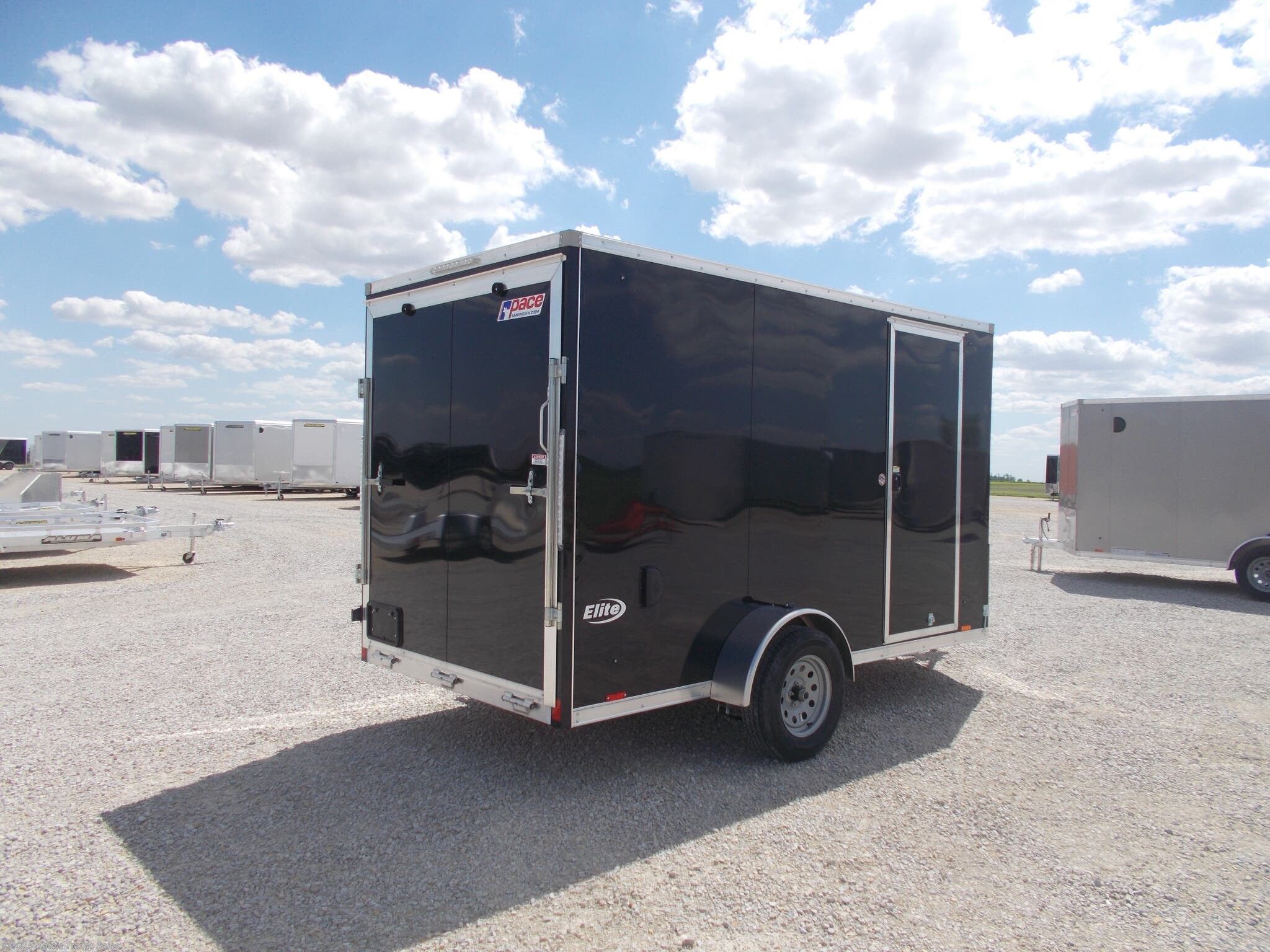 Cargo Trailer - 2020 Pace American 6X12' Enclosed Trailer Extra Tall ...