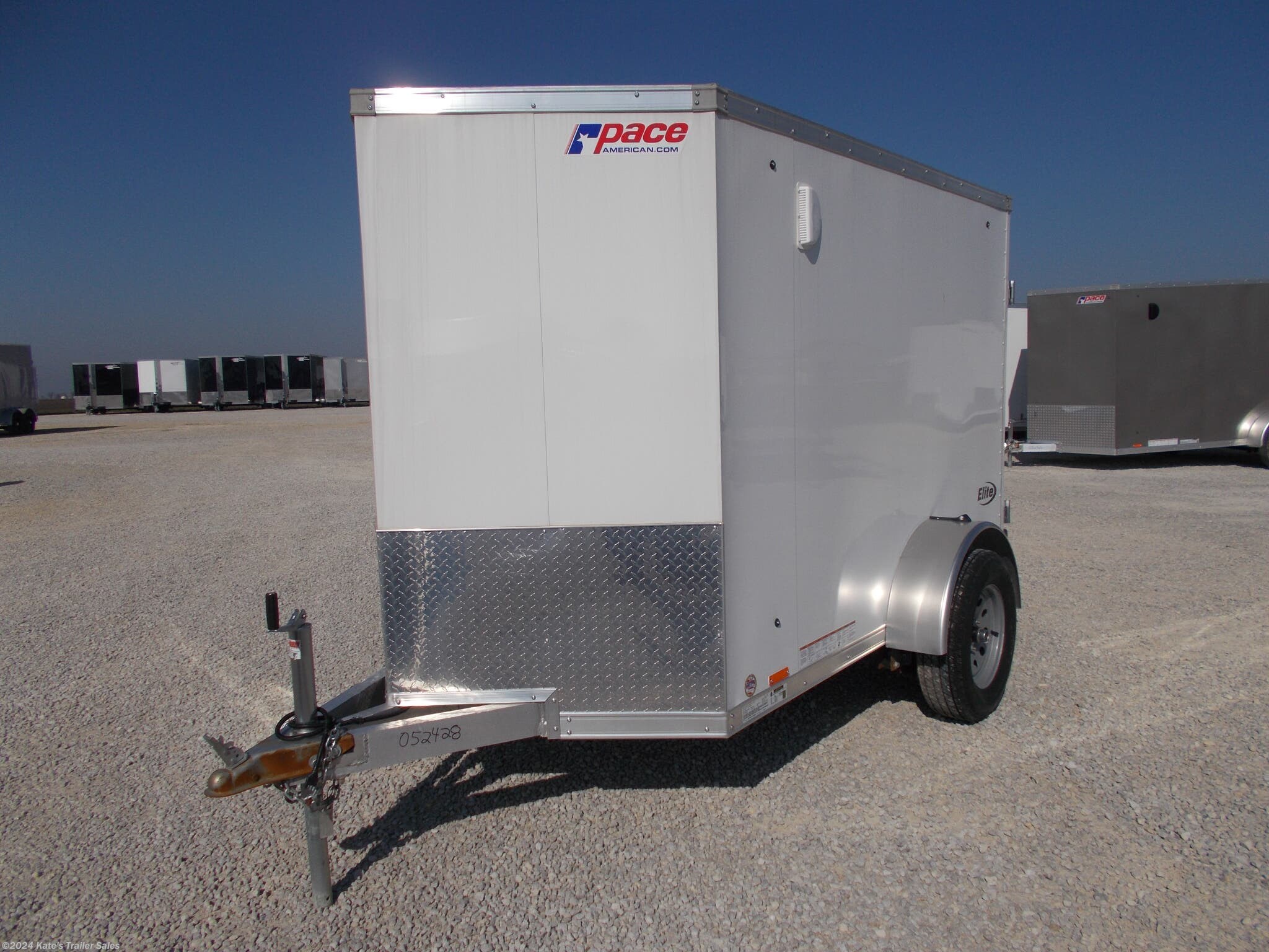 Cargo Trailer 2020 Pace American 5X8' Aluminum Enclosed Cargo Trailer