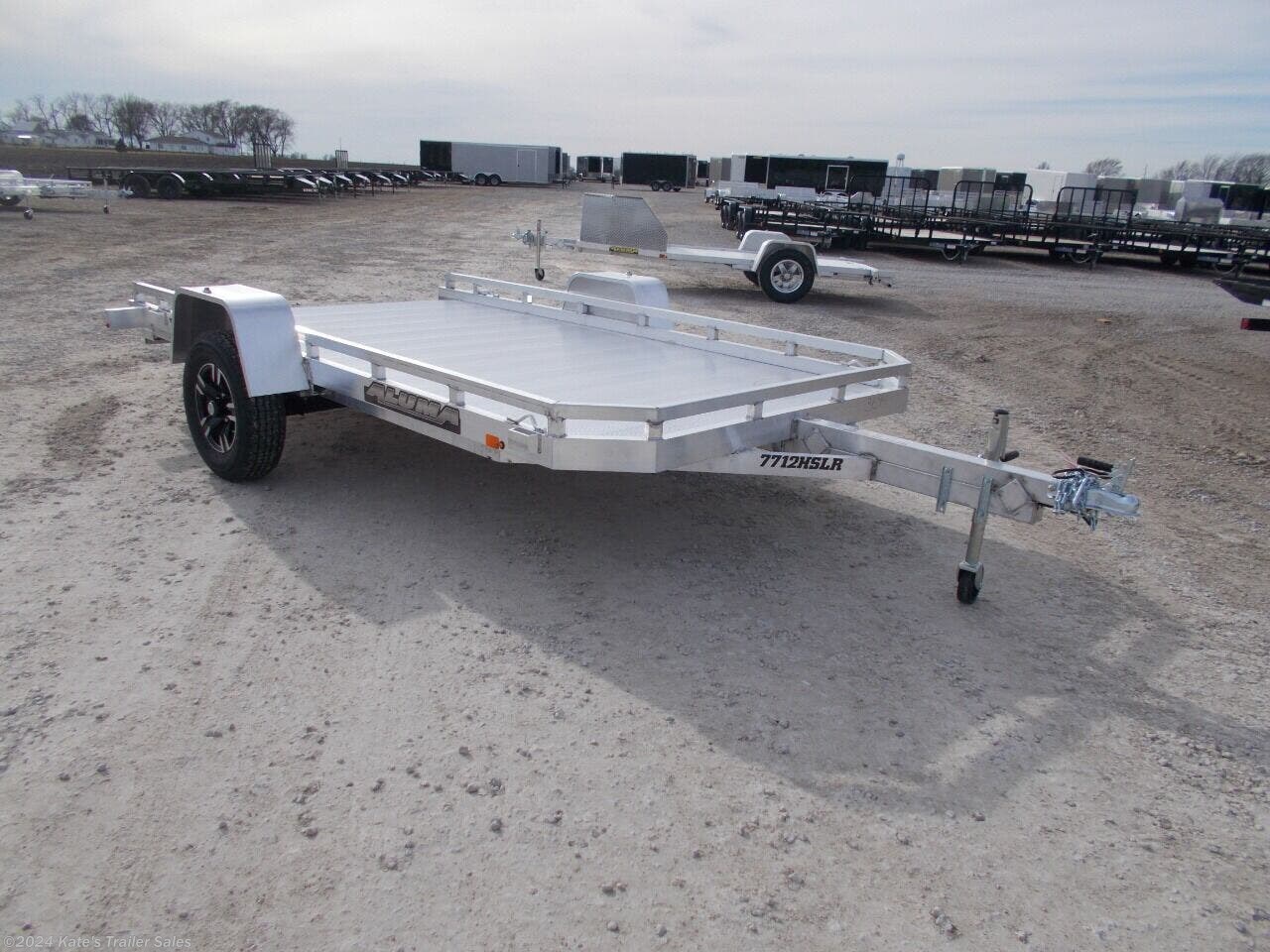 Utility Trailer 2021 Aluma 7712HSLR 12' Aluminum ATV UTV Trailer