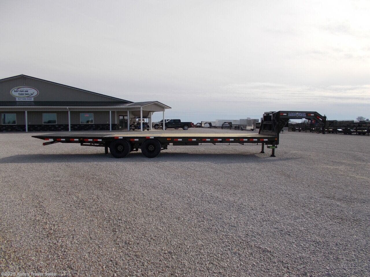Deckover 2020 Load Trail 102X32' Hydraulic Dovetail Gooseneck Trailer
