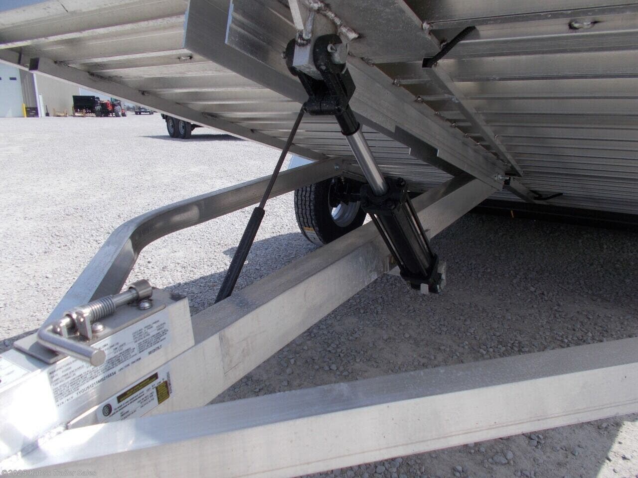 Tilt Deck 2021 Aluma 6812HTILT 12' Single Axle Tilt Aluminum Utility