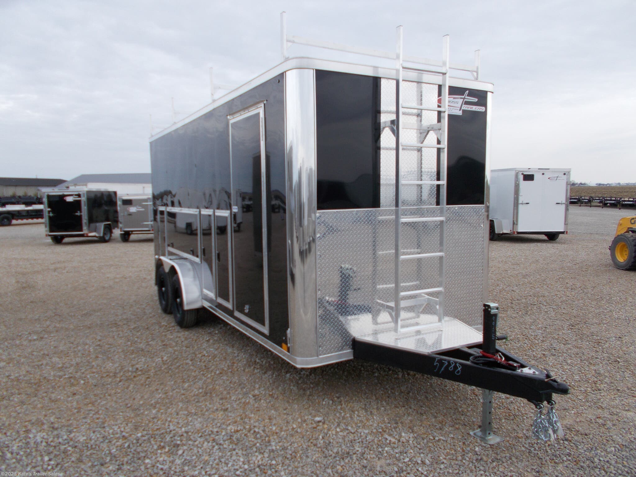 Cargo Trailer - 2021 Cross Trailers 7X18' Enclosed Cargo Construction ...