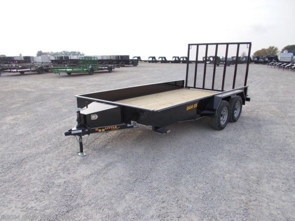 2022 Doolittle 84X14 Solid Side Tandem Axle w Toolbox available in Arthur, IL
