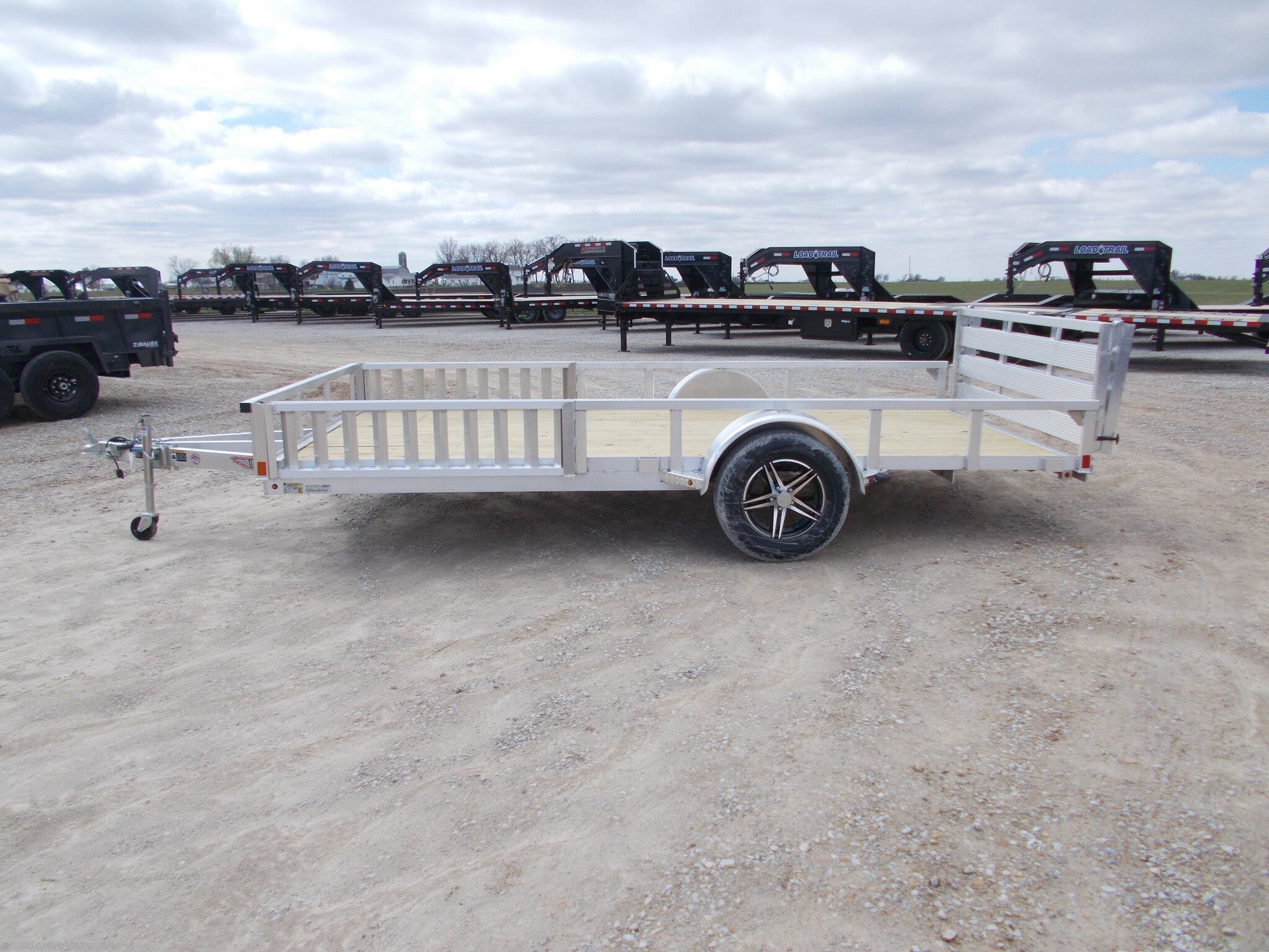 6x14 Utility Trailer for sale New H&H 14' Aluminum Utility Trailer