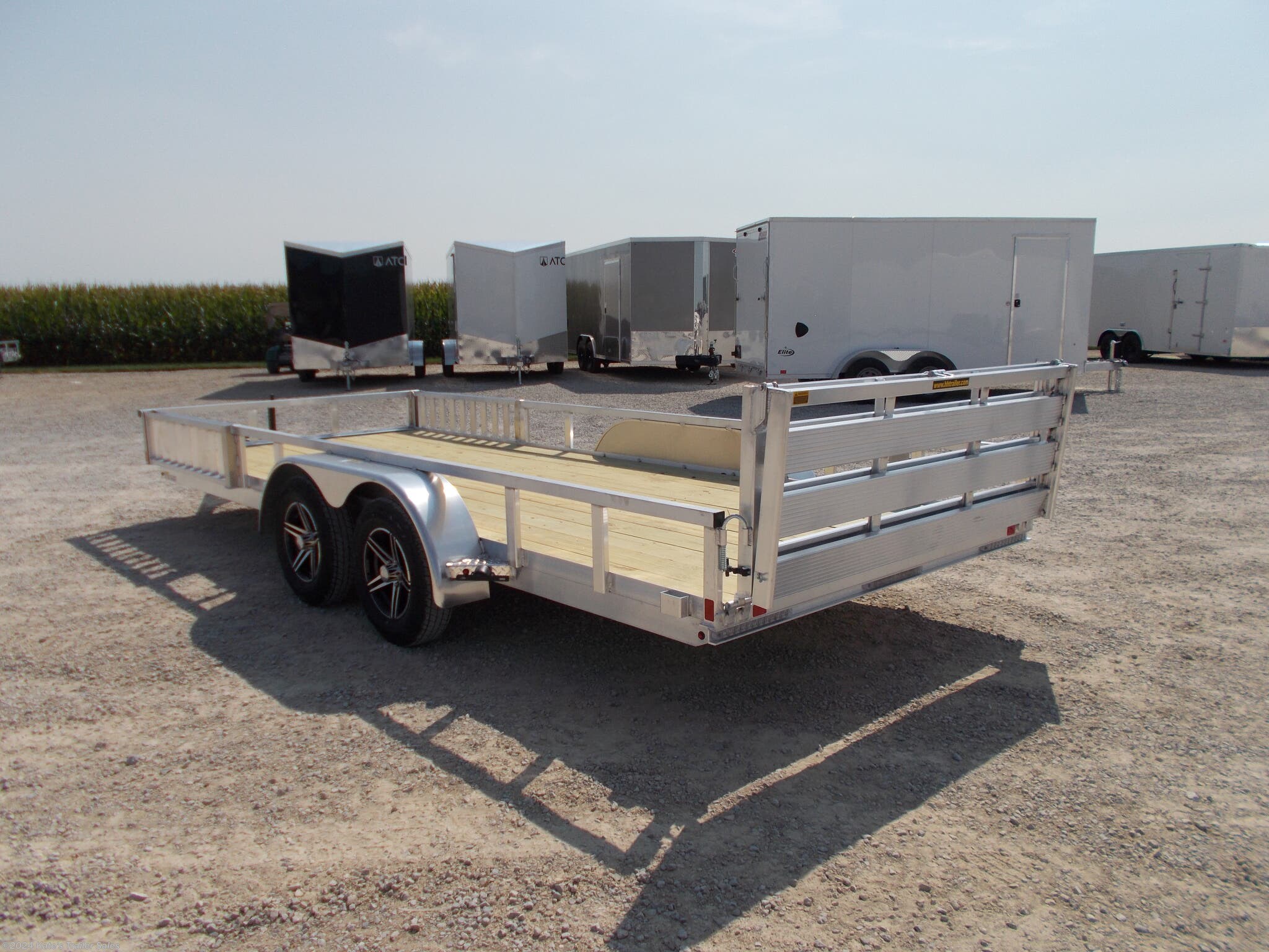 6x18 Utility Trailer for sale New H&H 18' Aluminum Utility Trailer