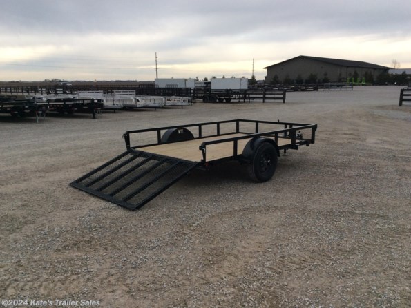 2023 H&H 10' Utility Trailer 76X10 available in Arthur, IL
