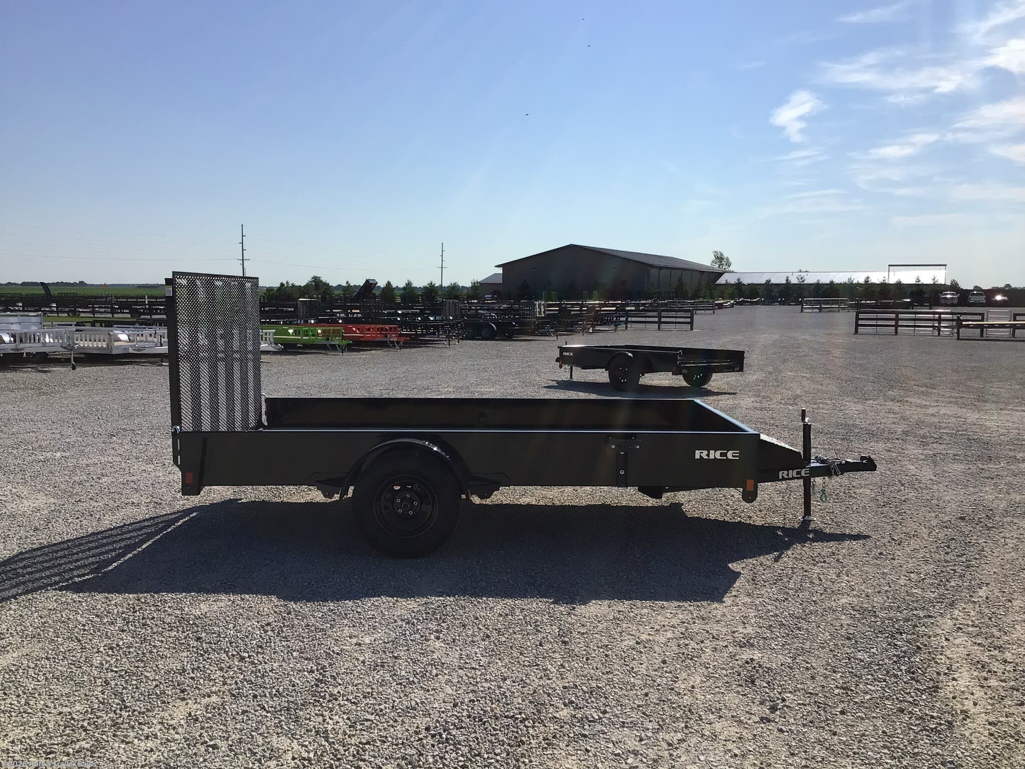 6x12 Utility Trailer for sale New Rice Trailers Single Stealth 76X12