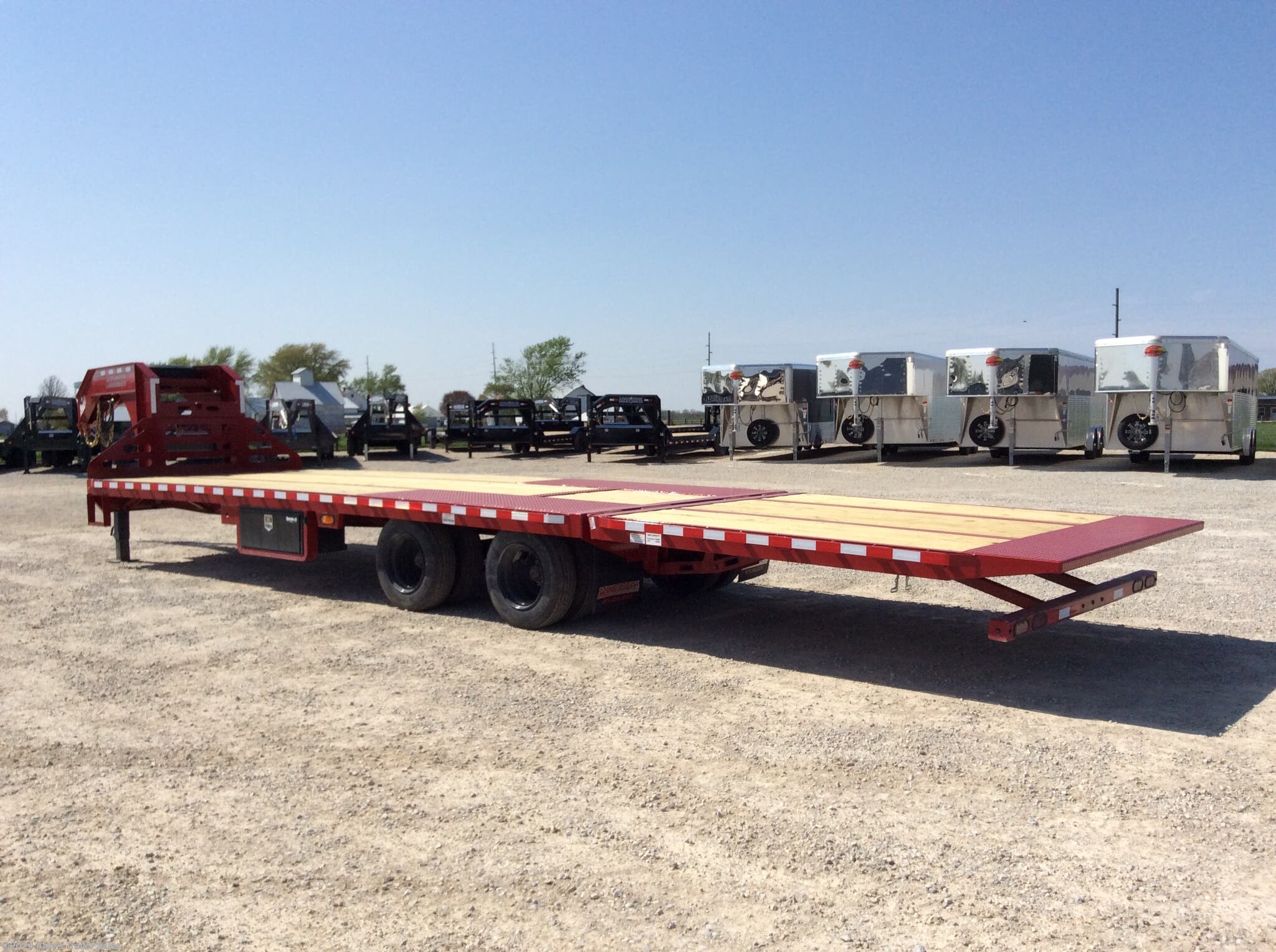 8x32 Deckover/Flat Deck Trailer for sale | New Midsota FB 102X32 ...