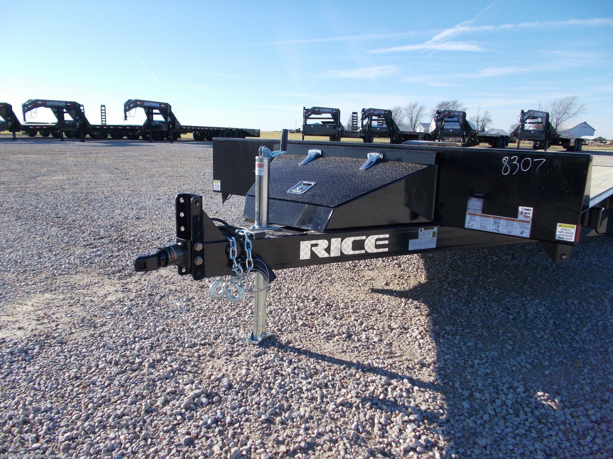 6x20 Car Hauler Trailer for sale New Rice Trailers 7K Car Hauler