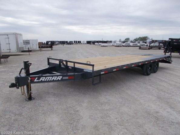 2024 Lamar 102X24' Deckover Trailer Flatbed Equipment available in Arthur, IL