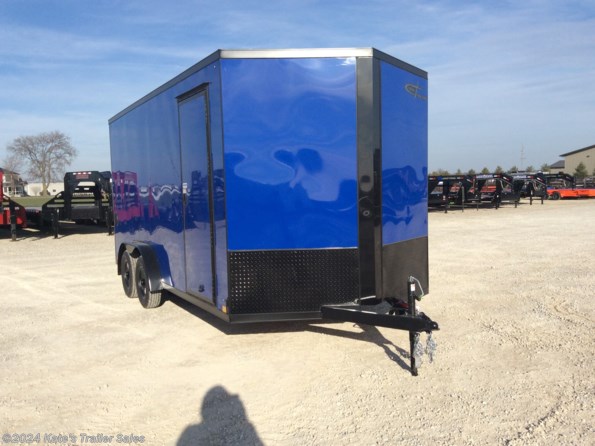 2024 Cross Trailers 7.5X16' Enclosed Cargo Trailer 12"+Tall Spare Tire available in Arthur, IL