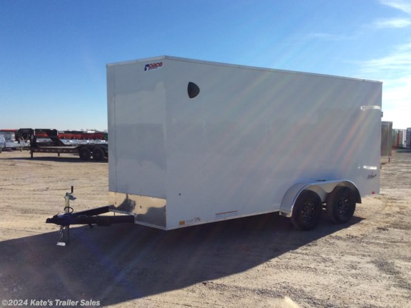 2024 Pace American 7X16 Enclosed Cargo Trailer 12'' Add Height available in Arthur, IL